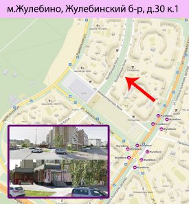 Карта печатей в Жулебино